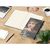Notizbuch Match-Book Creme Bestseller, A4, Cover-Star, matt-individuell, schwarz (Bild 2)