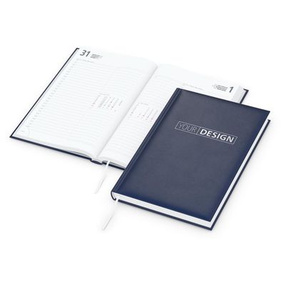 Buchkalender Image Bestseller inkl. Silberprägung, dunkelblau