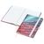 Notizbuch Match-Book White Bestseller, A5, Cover-Star, gloss-individuell, weiß