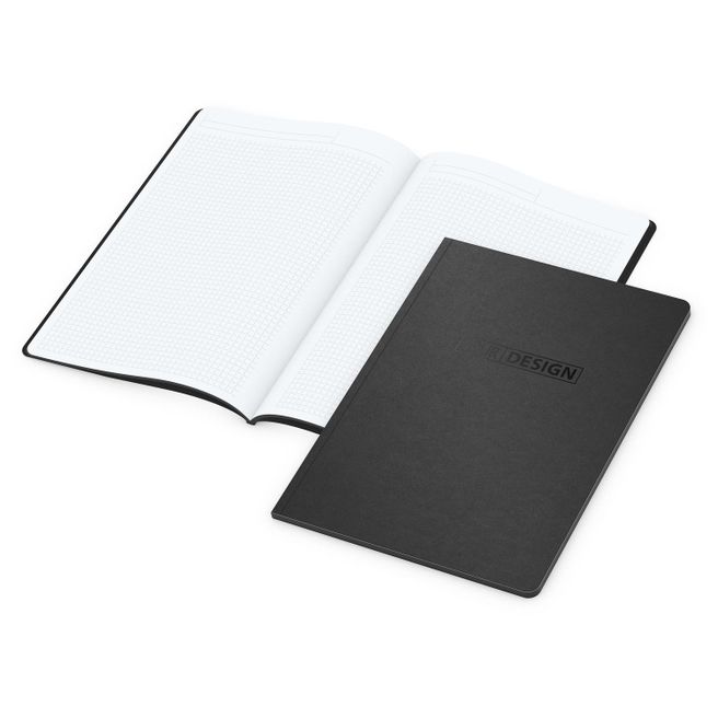 Notizbuch Tablet-Book Slim Bestseller, A4, schwarz