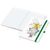 Notizbuch Match-Book White Bestseller, A4, Natura, individuell, grün (Bild 2)