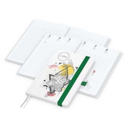 Produktabbildung Wochenplaner Match-Hybrid White Bestseller, A5, Natura individuell, grün Wochenplaner Match-Hybrid White Bestseller, A5, Natura individuell, grün