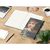 Notizbuch Match-Book, A4, Natura Recycling, schwarz (Bild 3)