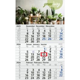 Produktabbildung 3-Monatskalender Budget 3 Recycling, blau (Einblatt) 3-Monatskalender Budget 3 Recycling, blau (Einblatt)