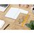 Notizbuch Match-Book White Bestseller, A5, Natura, braun-individuell, gelb (Bild 2)