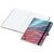 Notizbuch Match-Book White Bestseller, A4, Cover-Star, gloss-individuell, schwarz