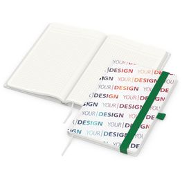 Produktabbildung Notizbuch Match-Book, A5, Natura Recycling, grün Notizbuch Match-Book, A5, Natura Recycling, grün