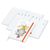 Wochenplaner Match-Hybrid White Bestseller, A4, Natura individuell, orange