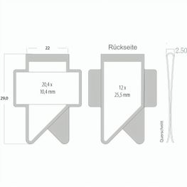 ROMINOX® Vegane Filztasche // Relana