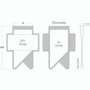 ROMINOX® Vegane Filztasche // Relana