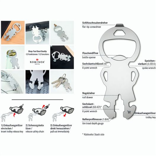 Produktabbildung ROMINOX® Shop Tool // Best Buddy - 12 Funktionen ROMINOX® Shop Tool // Best Buddy - 12 Funktionen (Bild 1)