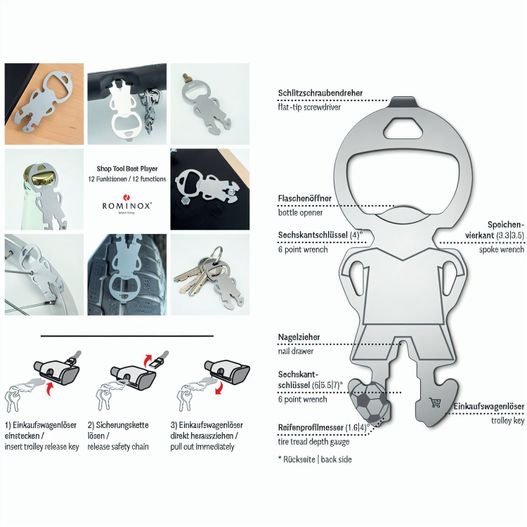 ROMINOX® Shop Tool // Best Player - 12 Funktionen (Bild 1)