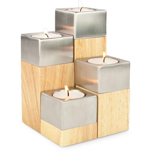 Produktabbildung 4er Teelicht-Set // Luce 4er Teelicht-Set // Luce (Bild 1)