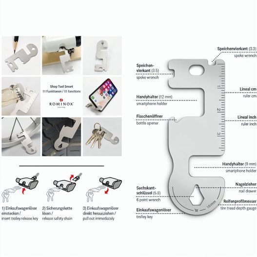 ROMINOX® Shop Tool // Smart - 11 Funktionen (Bild 1)