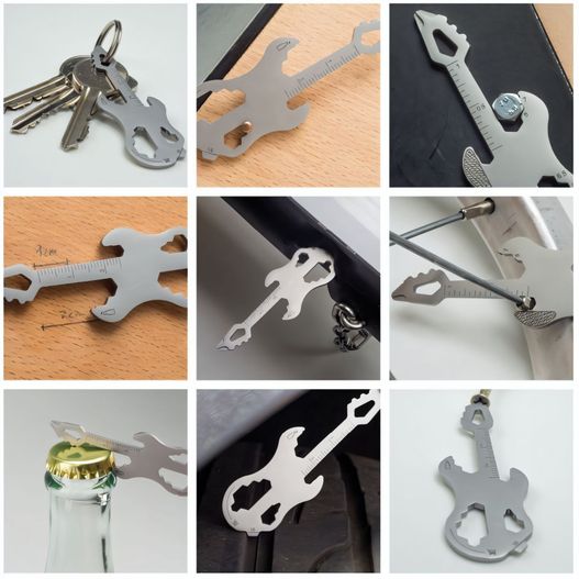 Produktabbildung ROMINOX® Key Tool // Guitar - 19 Funktionen ROMINOX® Key Tool // Guitar - 19 Funktionen (Bild 1)