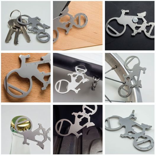 ROMINOX® Key Tool // Bicycle - 19 Funktionen (Bild 1)