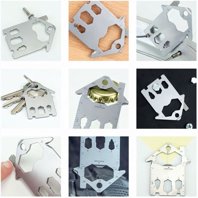 ROMINOX® Key Tool // House - 21 Funktionen