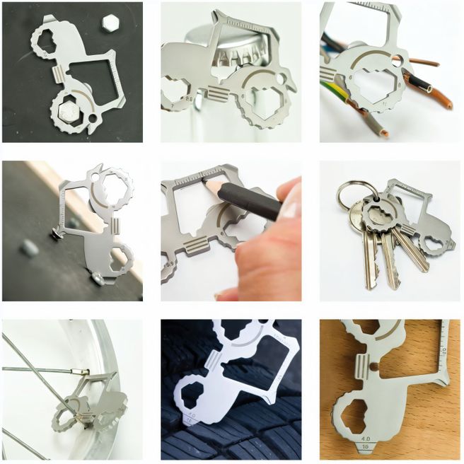 ROMINOX® Key Tool // Tractor - 18 Funktionen