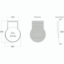 ROMINOX® Salz- & Pfefferstreuer // Quera