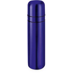 Isolierkanne // Cup in Cup - mit 2 Deckeln - Blau