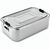 ROMINOX® Lunchbox // Quadra Silber XL (Bild 1)