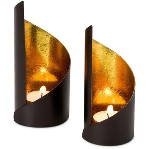 Teelicht-Set // Waves