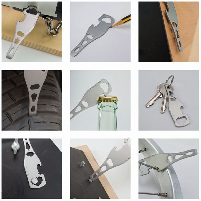 ROMINOX® Key Tool // Bottle - 18 Funktionen