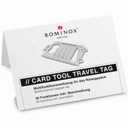 ROMINOX® Card Tool // Travel Tag - 30 Funktionen