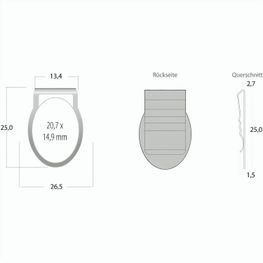 ASA Selection Salz- / Pfefferstreuer // À Table