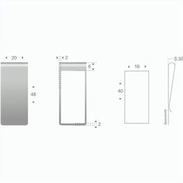 ROMINOX® Straight Clip XL