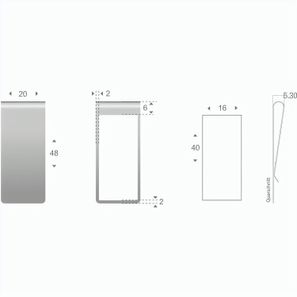 ROMINOX® Straight Clip XL