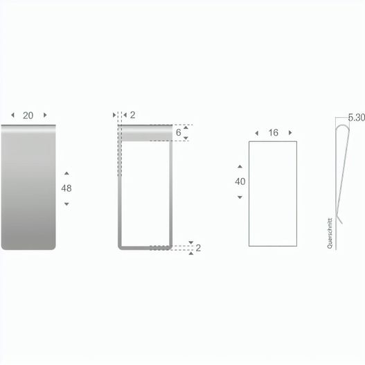 ROMINOX® Straight Clip XL (Bild 1)