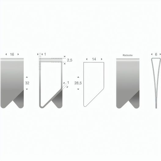 ROMINOX® Lunchbox // Quadra Silber (Bild 1)