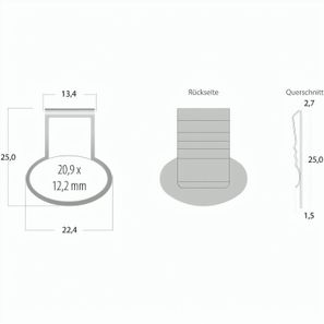 ROMINOX® Isolierbecher // Recta 500ml - Edelstahl