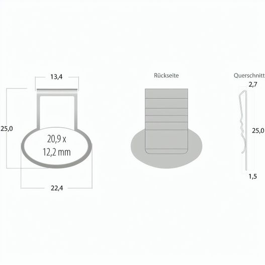 ROMINOX® Isolierbecher // Recta 500ml - Edelstahl (Bild 1)