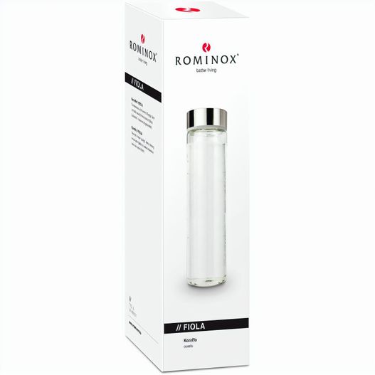 ROMINOX® Isolierkanne // Cup in Cup - mit 2 Deckeln - Silber (Bild 1)