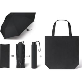 Produktabbildung Taschenschirm mit Einkaufstasche SCHIRM & SHOPPER Taschenschirm mit Einkaufstasche SCHIRM & SHOPPER