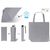 Taschenschirm mit Einkaufstasche SCHIRM & SHOPPER RPET (Bild 1)