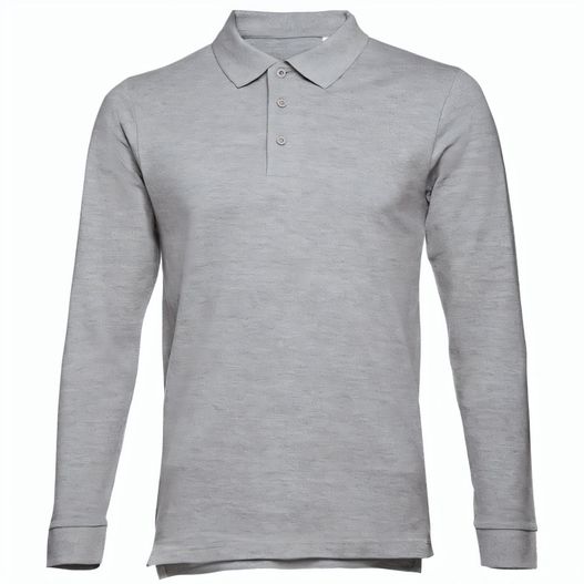 Produktabbildung THC BERN. Langarm-Poloshirt für Herren aus kardierter Baumwolle THC BERN. Langarm-Poloshirt für Herren aus kardierter Baumwolle (Bild 1)