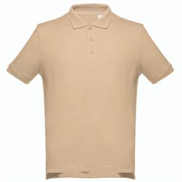 THC ADAM. Kurzarm-Poloshirt aus Baumwolle für Herren