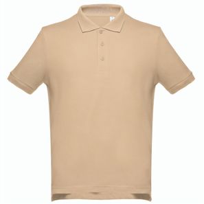 THC ADAM. Kurzarm-Poloshirt aus Baumwolle für Herren