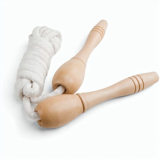 Produktabbildung JUMPI. Springseil mit Holzgriff JUMPI. Springseil mit Holzgriff (Bild 1)