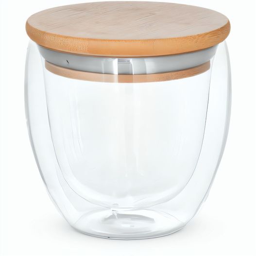 Produktabbildung ECUADOR M. Reisebecher aus Borosilikatglas 250 ml ECUADOR M. Reisebecher aus Borosilikatglas 250 ml (Bild 1)