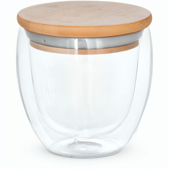 ECUADOR M. Reisebecher aus Borosilikatglas 250 ml