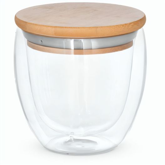 Produktabbildung ECUADOR M. Reisebecher aus Borosilikatglas 250 ml ECUADOR M. Reisebecher aus Borosilikatglas 250 ml (Bild 1)