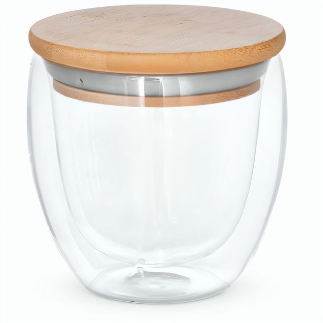 ECUADOR M. Reisebecher aus Borosilikatglas 250 ml