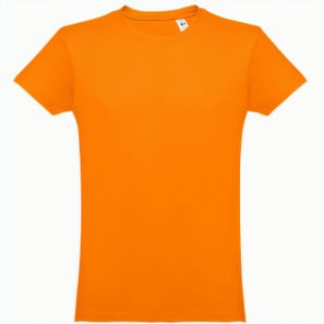 THC LUANDA. Herren-T-Shirt aus Baumwolle im Schlauchformat