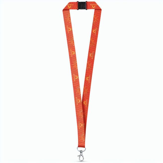 BRISTOL. SET Lanyard SUBLIMATION Long II (20 mm) mit 20 mm Karabinerhaken und Sicherheitsverschluss
