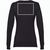 THC MILAN WOMEN. Pullover mit V-Ausschnitt für Damen aus Baumwolle und Polyamid (Bild 4)