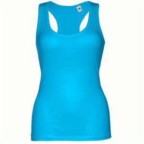 THC TIRANA. Ärmelloses Baumwoll-T-Shirt für Frauen